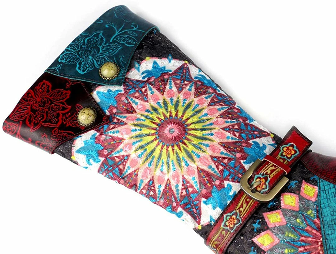 Nuheel® Womens Boots Leather Mid Calf Boots Low Block Heel Lace-up Shoes Woman 11 Nuheel® Womens Boots Leather Mid Calf Boots Low Block Heel Lace-up Shoes Woman